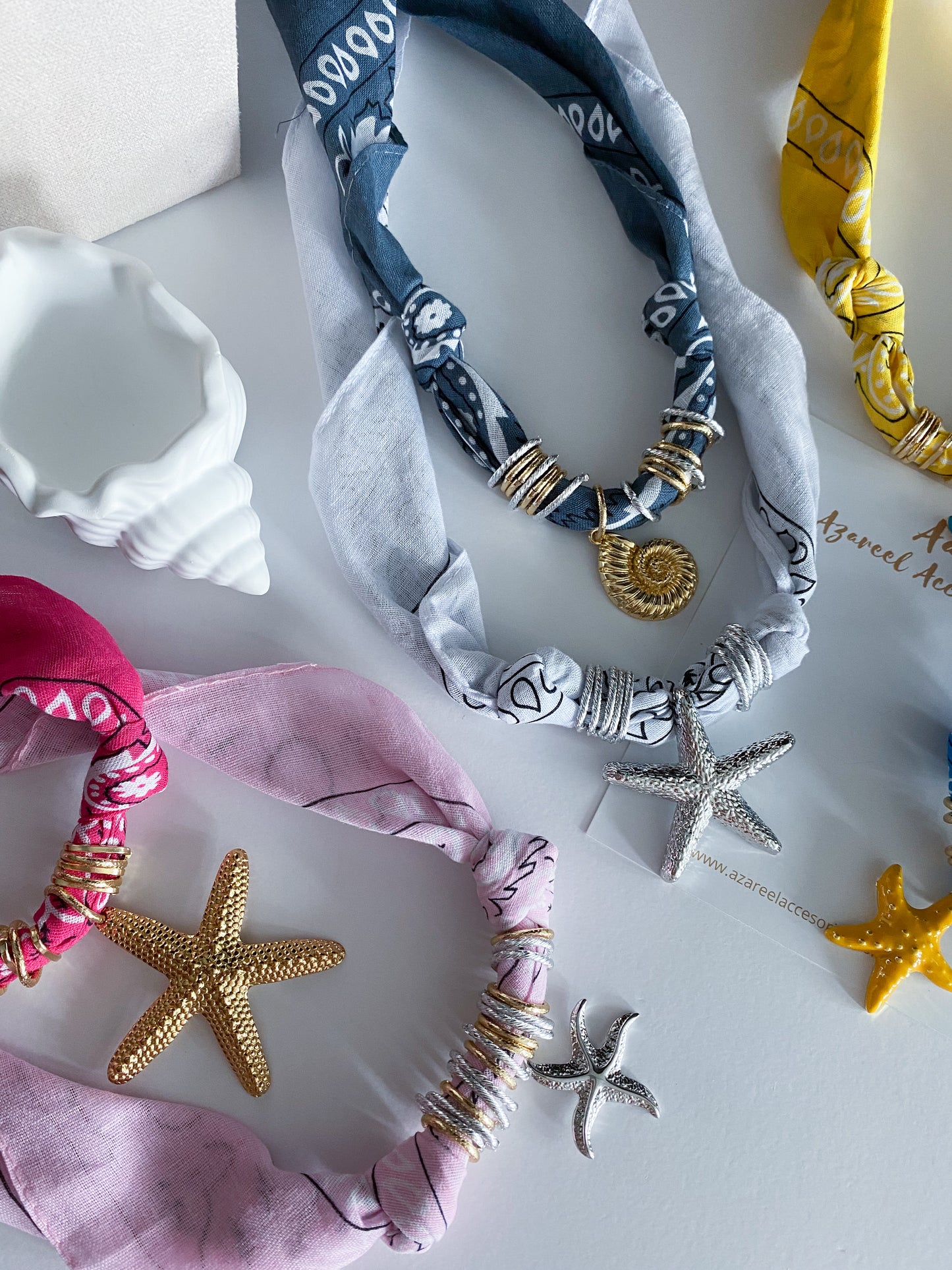 Tropical Bandanas Necklace