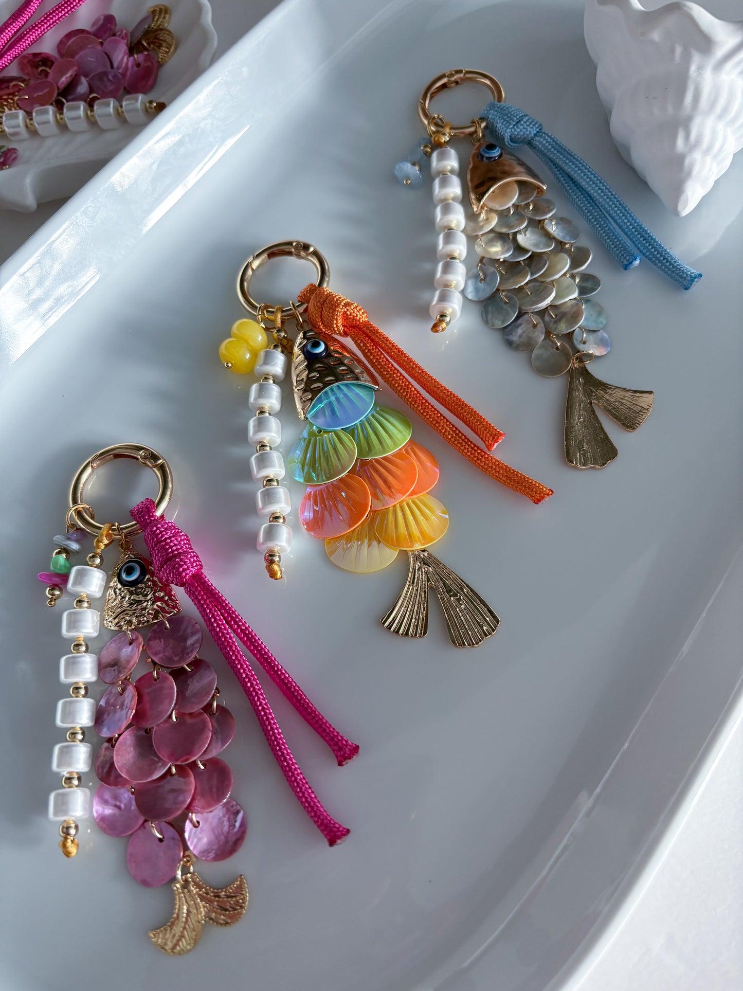 Tropical Fish Bag Charm