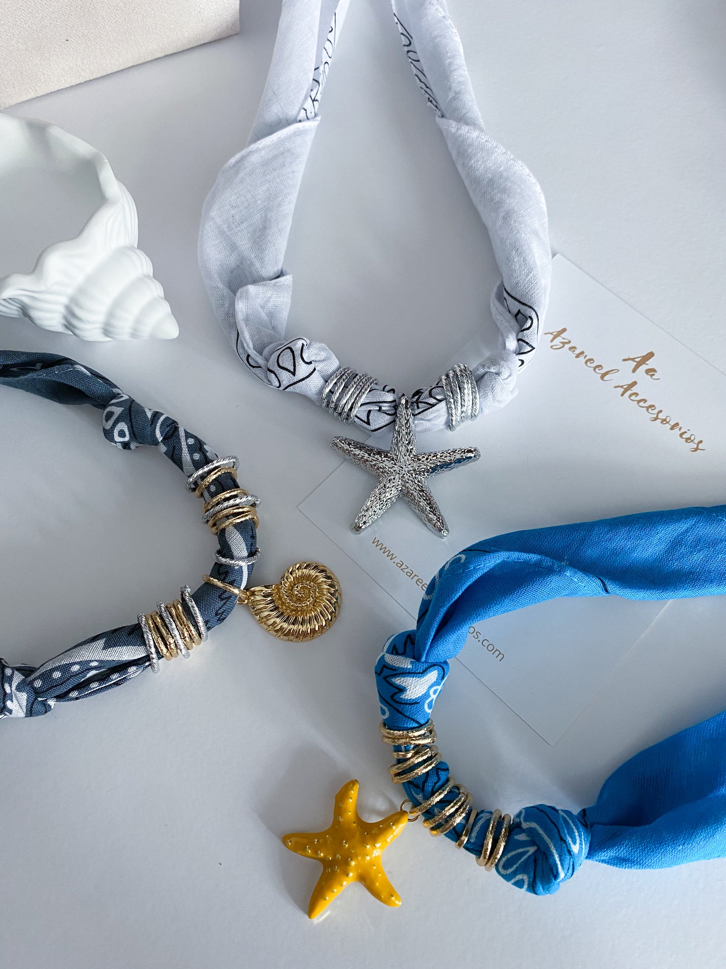 Tropical Bandanas Necklace