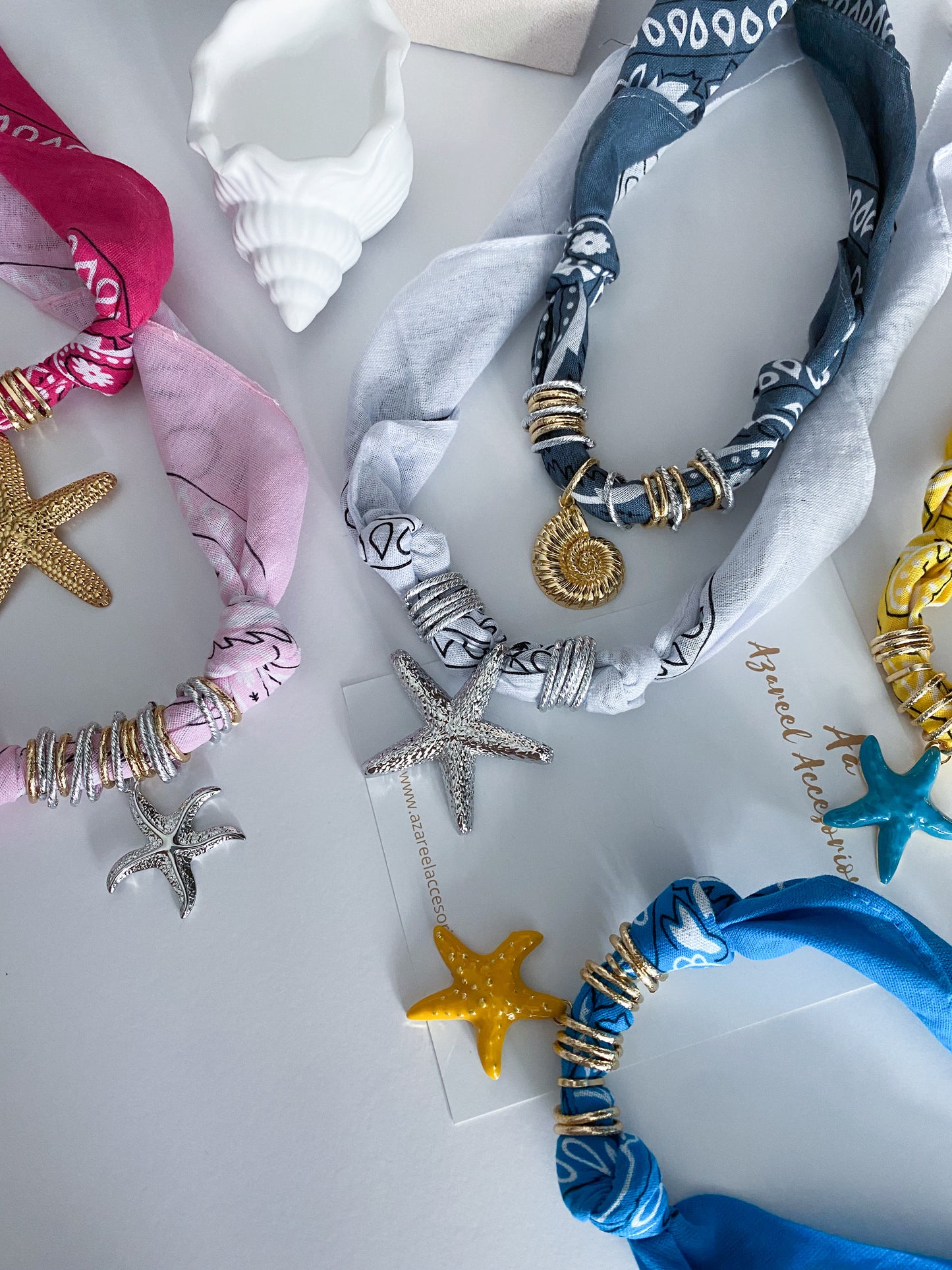 Tropical Bandanas Necklace