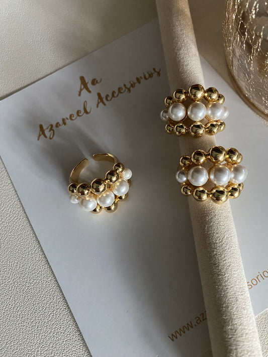 Enya Pearls Rings