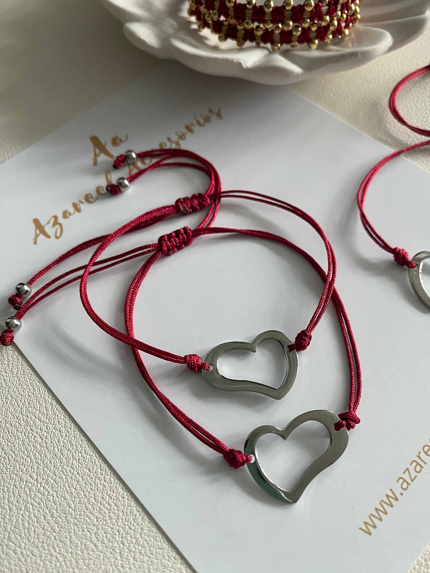 Heart Silver Bracelet