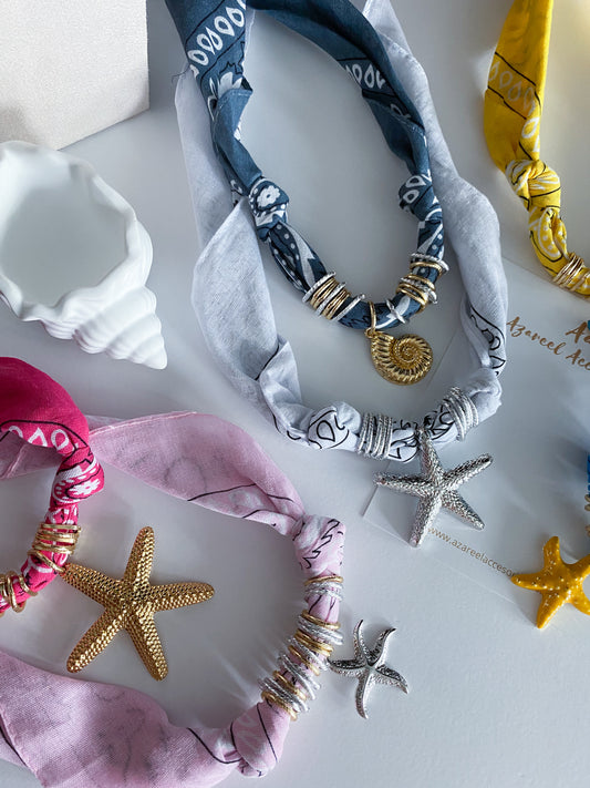 Tropical Bandanas Necklace