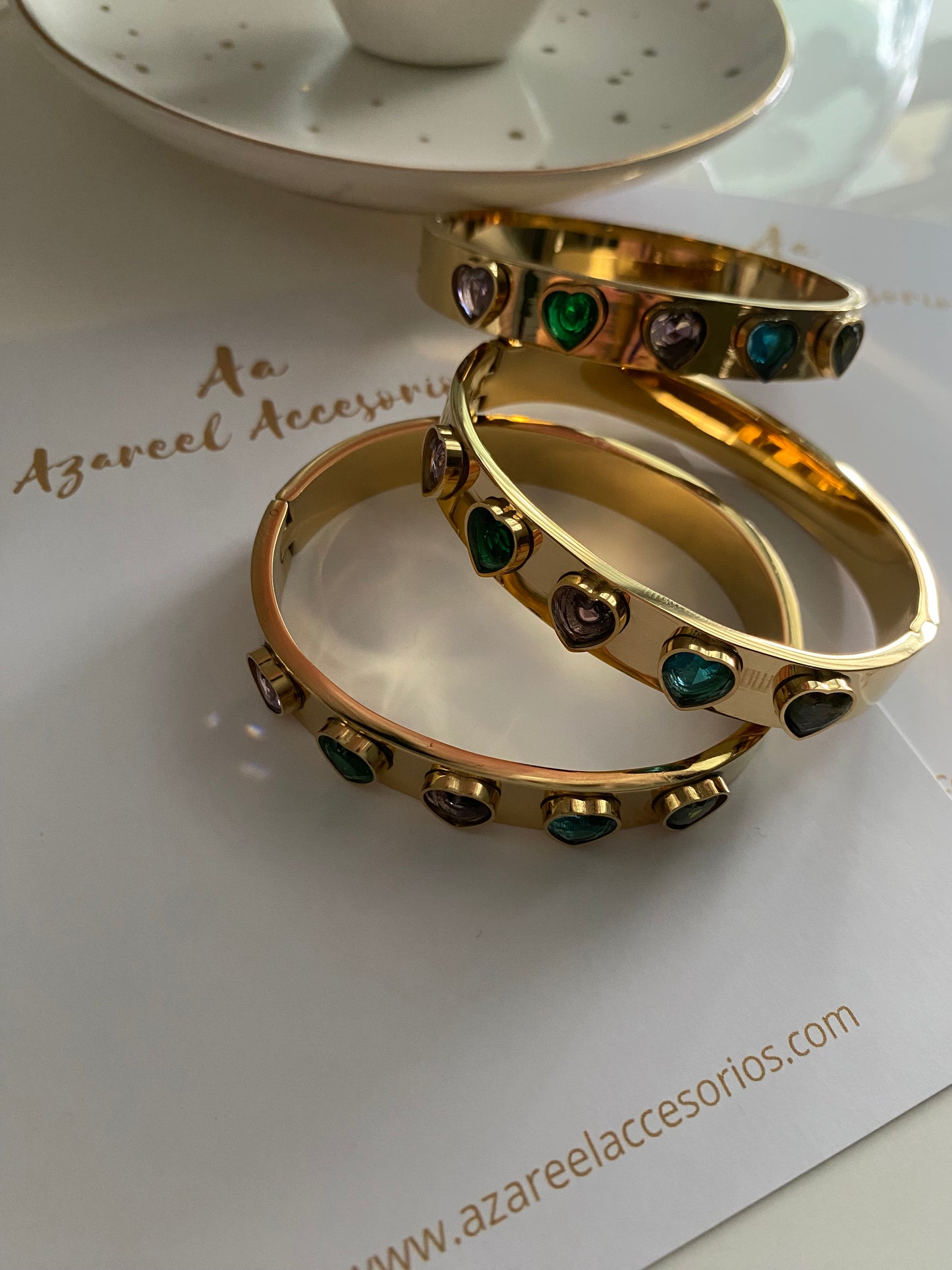 Aziz Heart Bangle