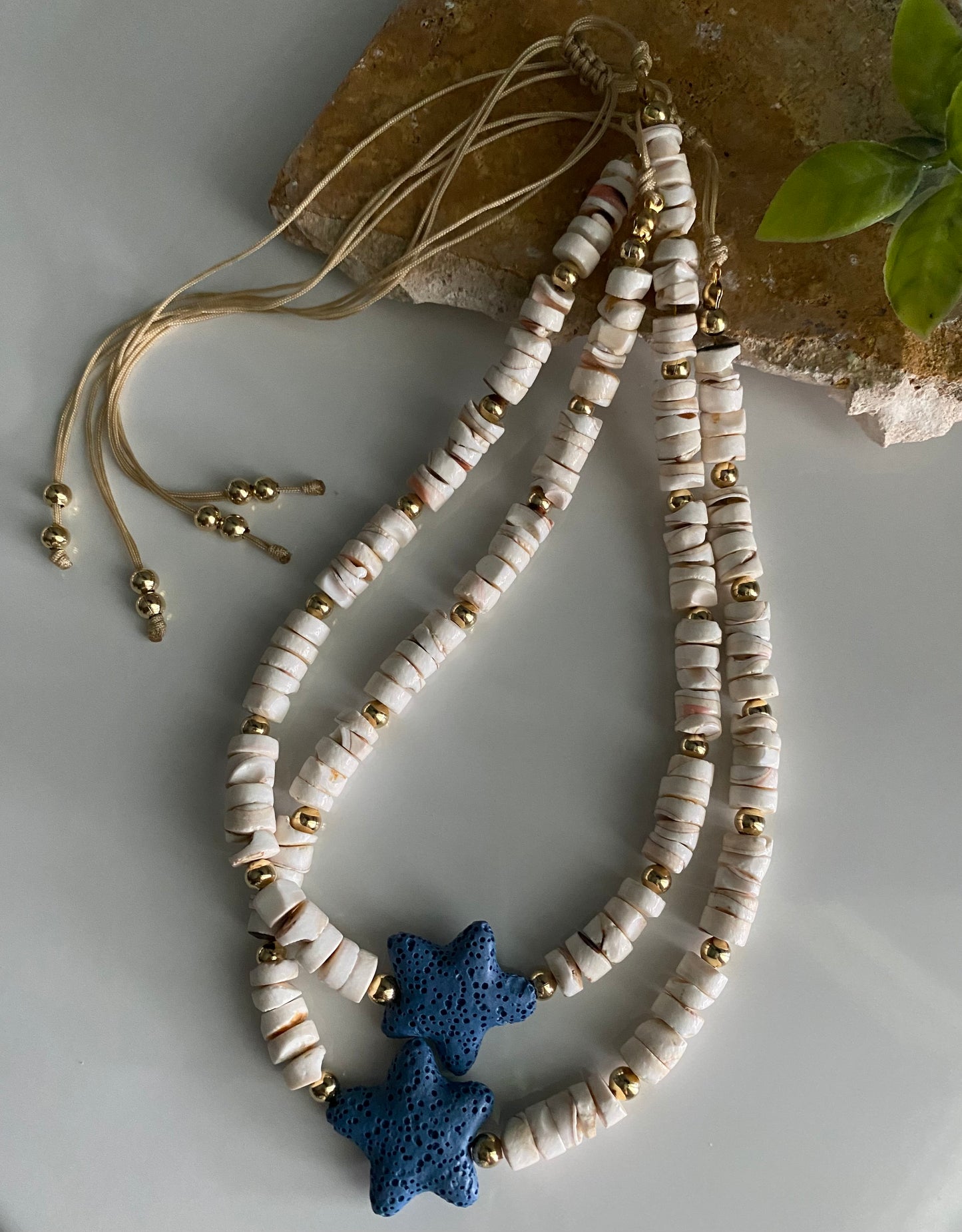 Star Lava Necklace