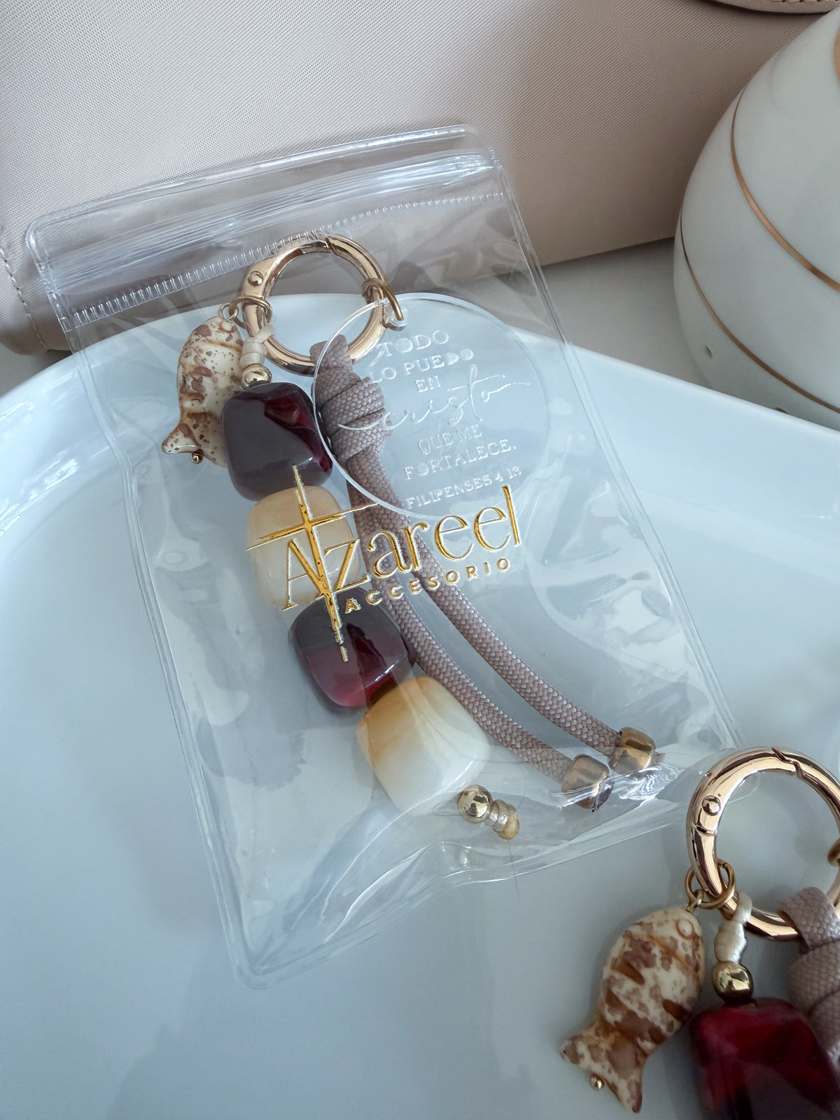 Fe & Propósito Bag Charm