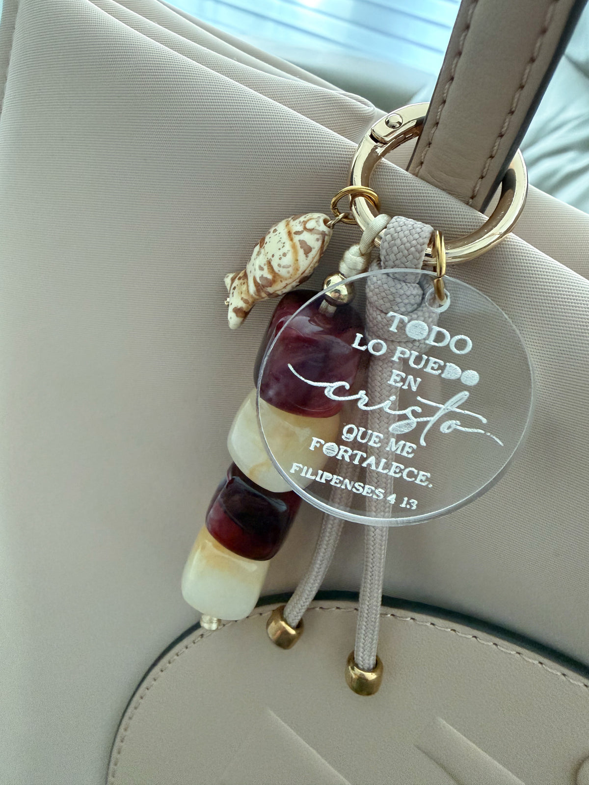 Fe & Propósito Bag Charm