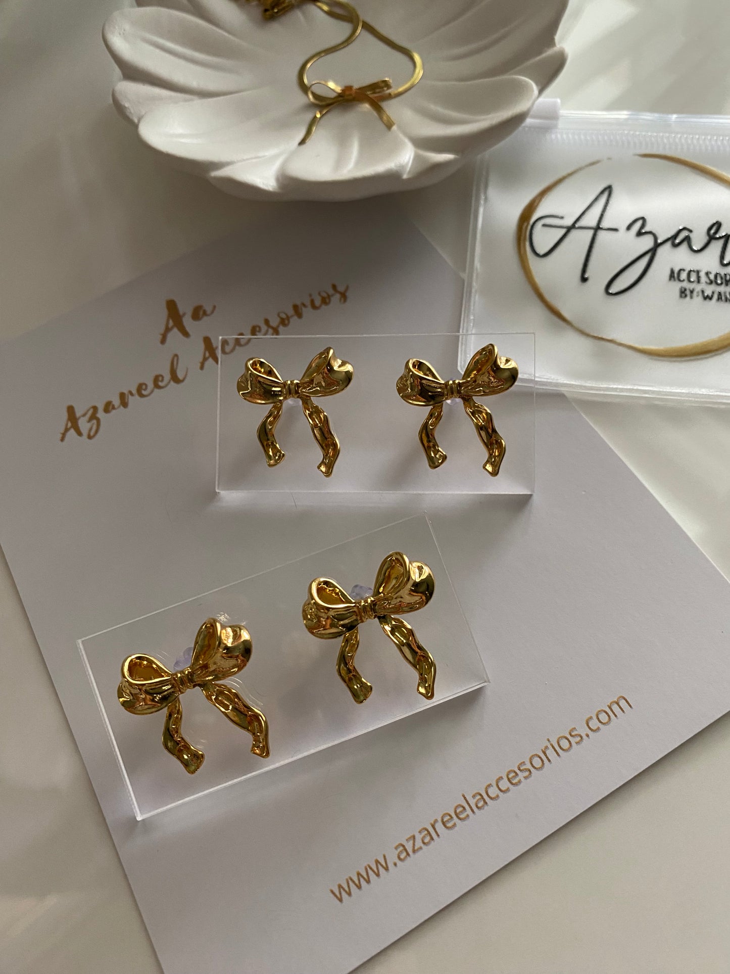 Charlotte Bows Earrings