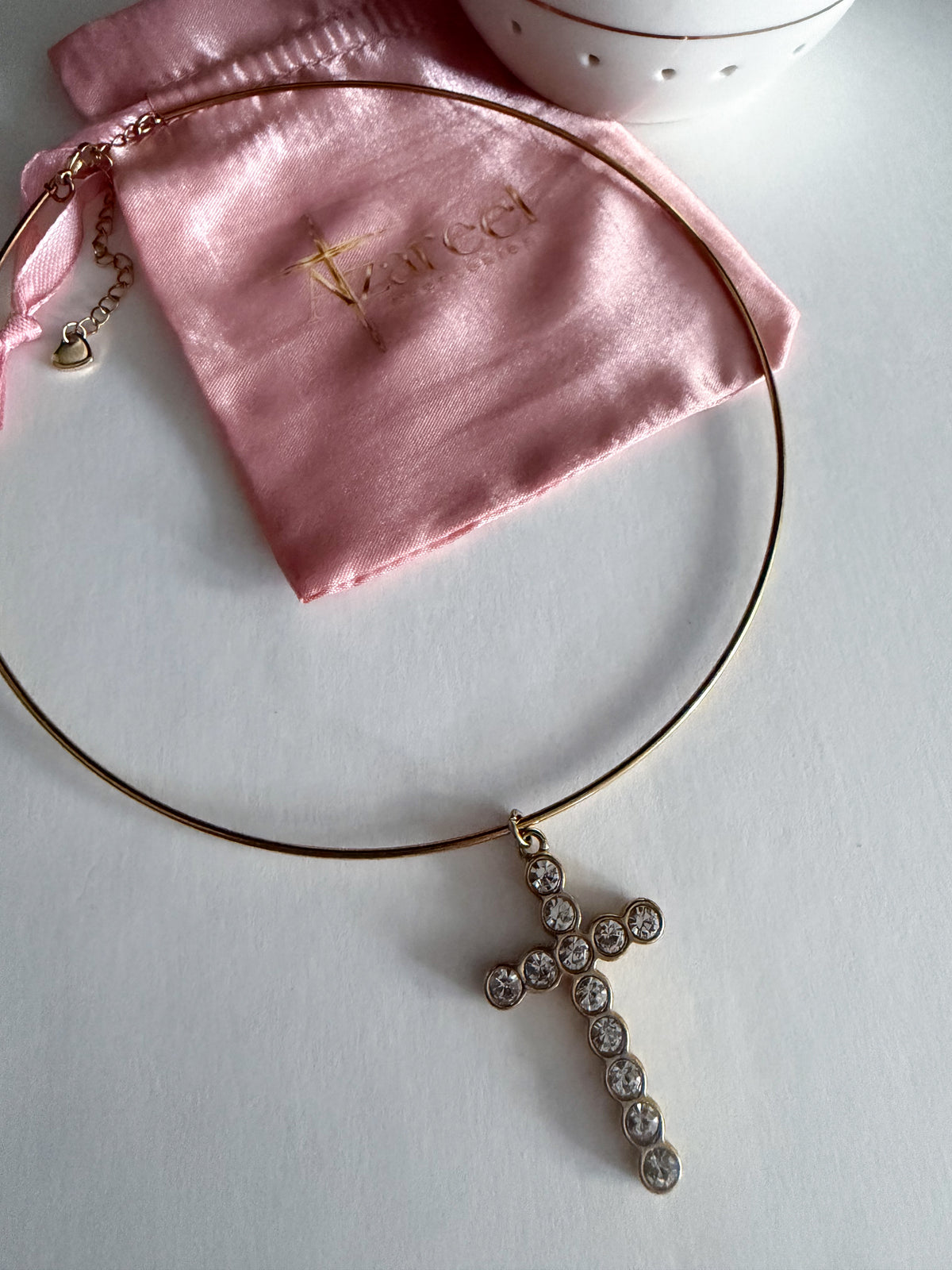 Crystal Cross Necklace