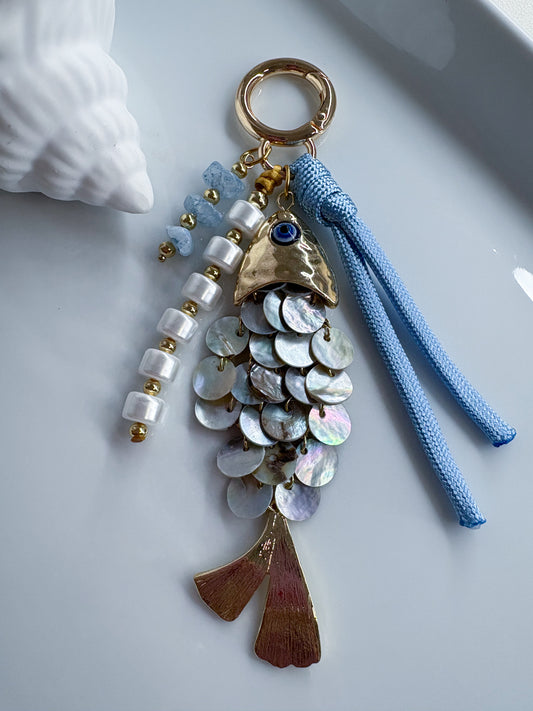 Tropical Fish Bag Charm