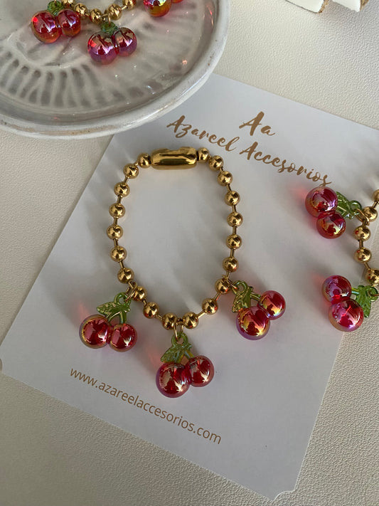 Cherry Glam Bracelet