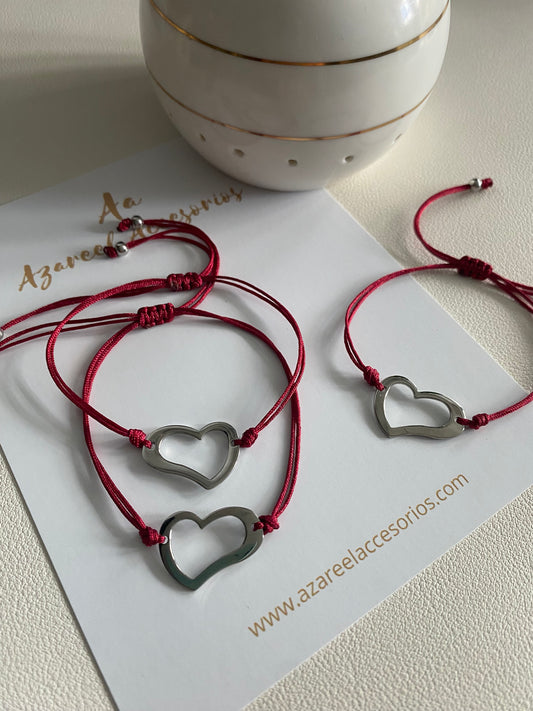 Heart Silver Bracelet