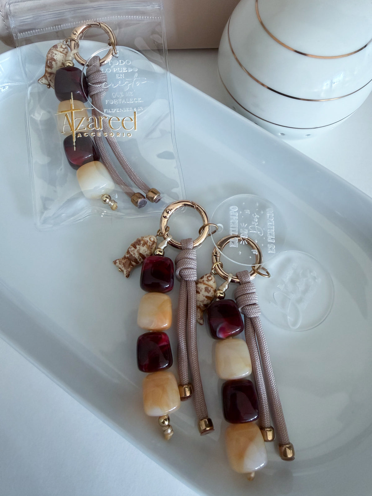 Fe & Propósito Bag Charm