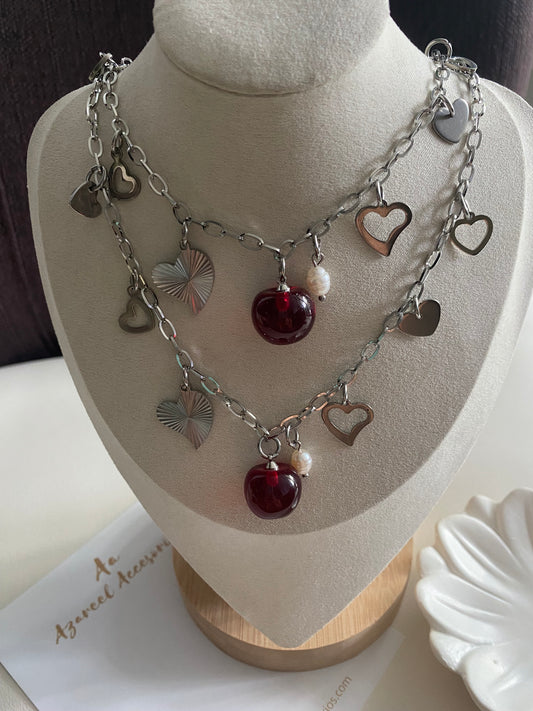 Cherry Charms Necklace