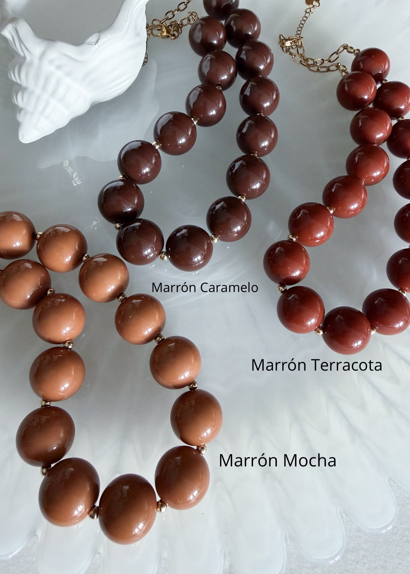 Bubblegum Neutral Tones Necklace