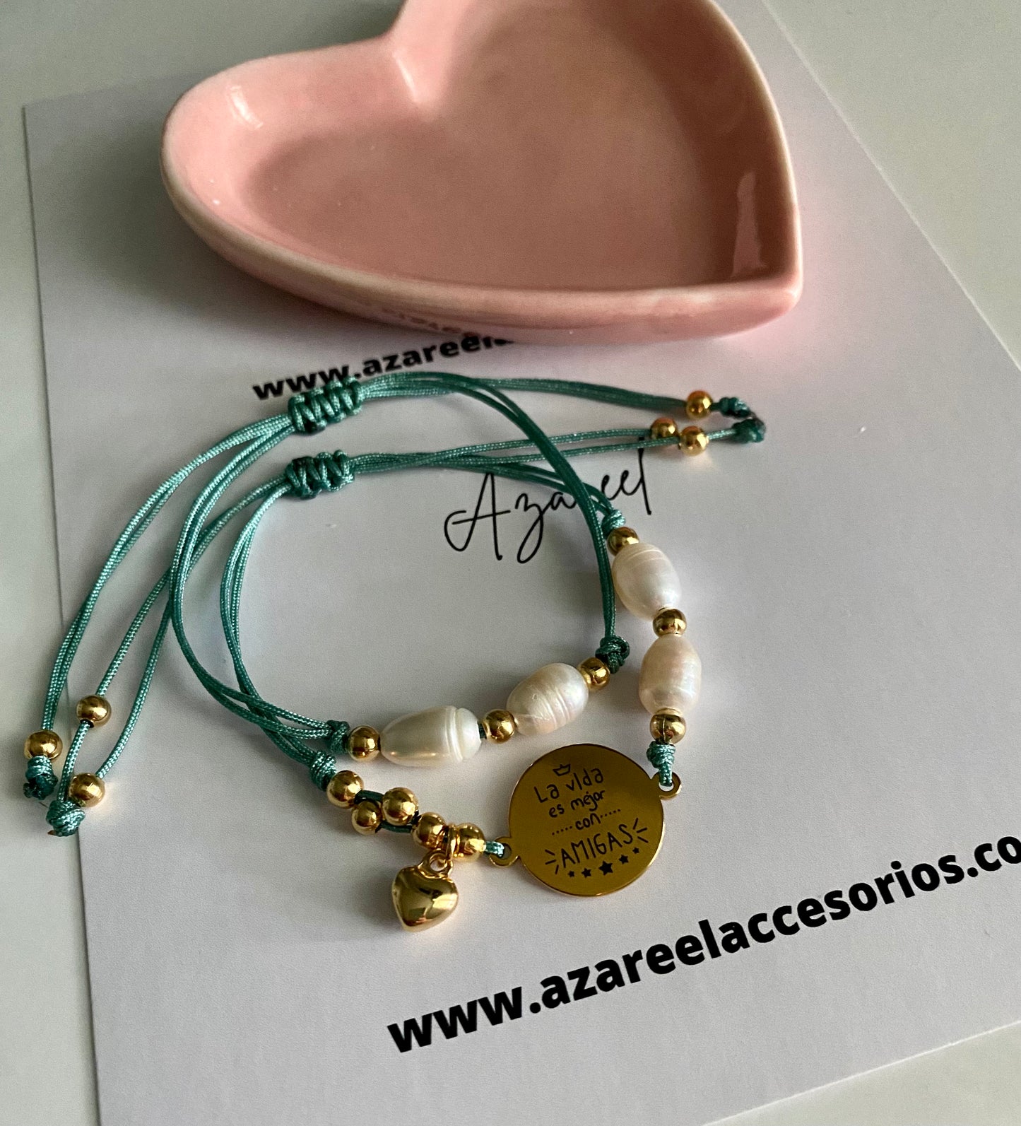 La vida es mejor con amigas bracelet